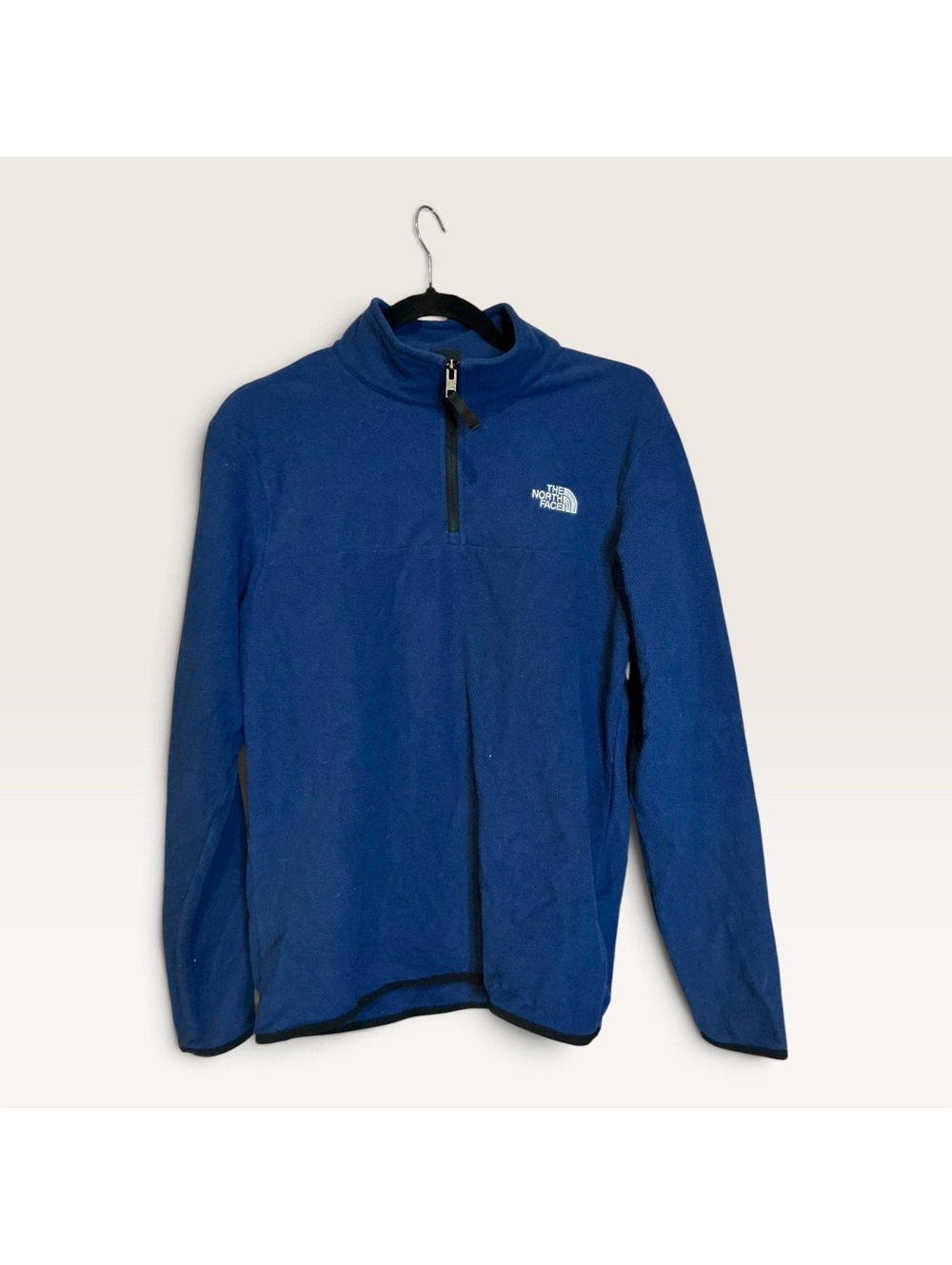The North Face Men's Blue Fleece Pullover, Size Small